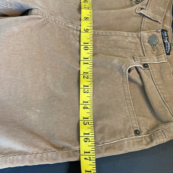 Polo by Ralph Lauren Jeans Company Corduroy Pants, Khaki, Brown, Pants Size 2 - Picture 8 of 9
